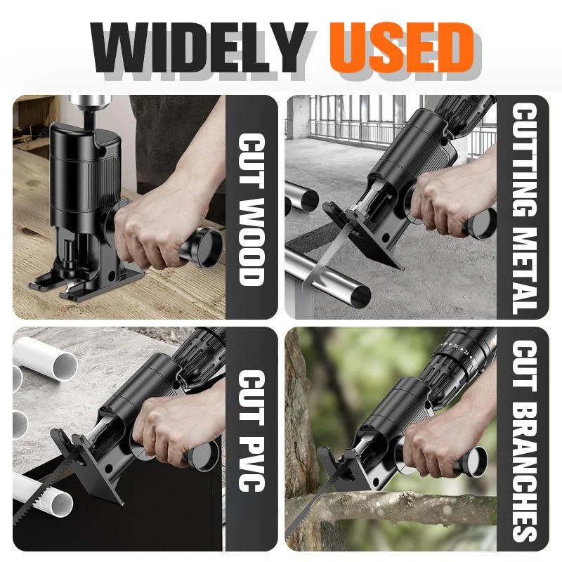 Multifunction Reciprocating Saw Adapter Set - Image 3