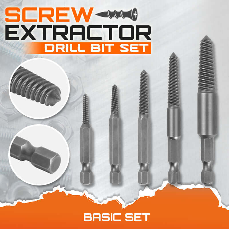 Screw Extractor Drill Bit Set - Image 6