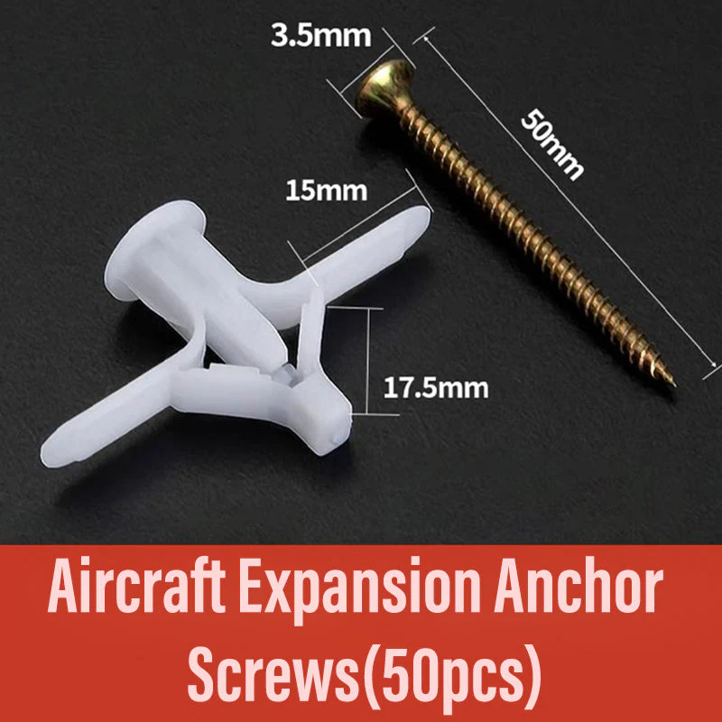 Aircraft / Butterfly Expansion Anchor Bolts Tube & Countersunk Screws (50sets) - Image 9