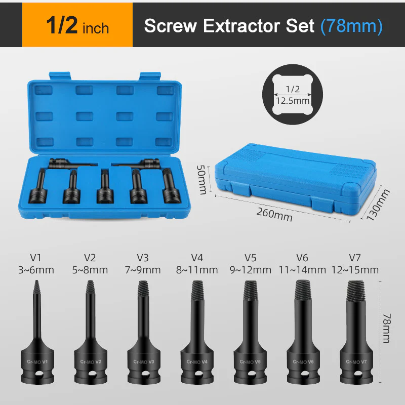 Damaged Screw Extractor Set - Image 10