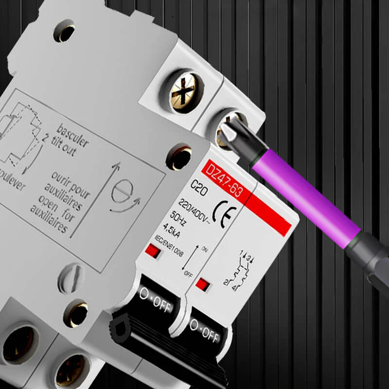 Cross and slotted screwdriver bits for electricians - Image 5