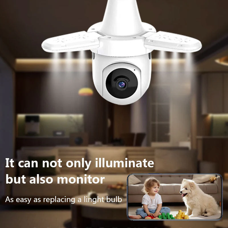 🔥Night Vision Wireless Light Bulb Security Cameras - Image 2