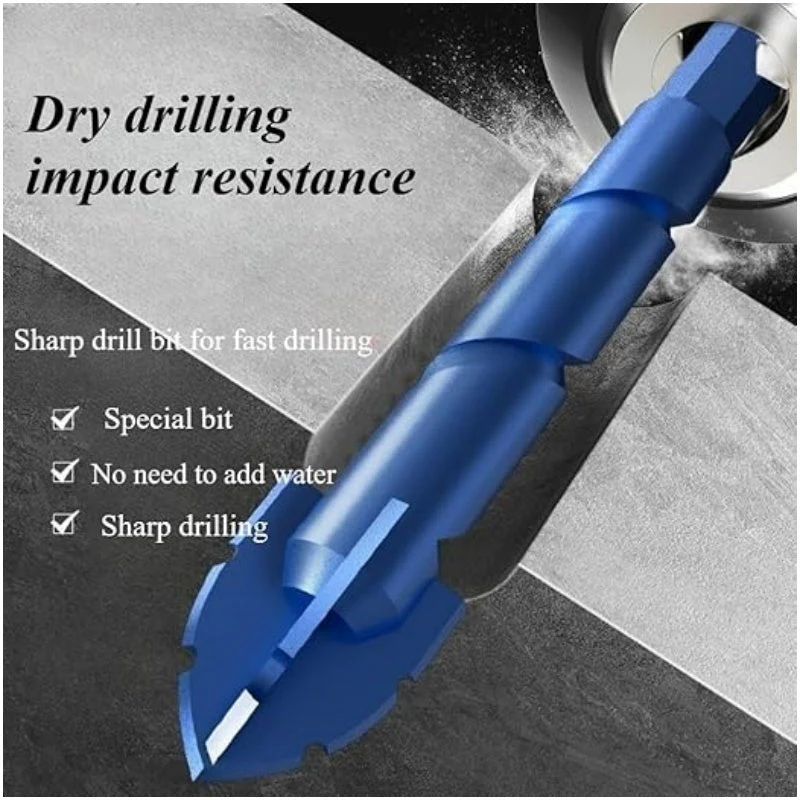 Offset Cutting Edge Tile Drill Bits Set - Image 7