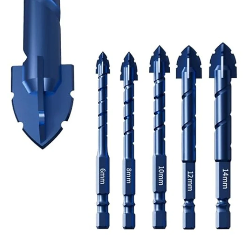 Offset Cutting Edge Tile Drill Bits Set - Image 9