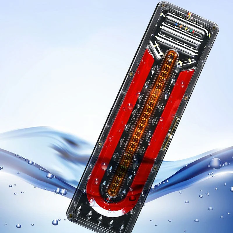 2pcs Bright LED Guide Tail Lights for Trucks - Image 7