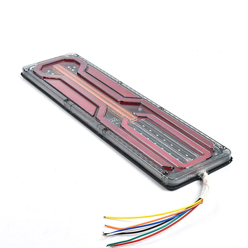 2pcs Bright LED Guide Tail Lights for Trucks - Image 9