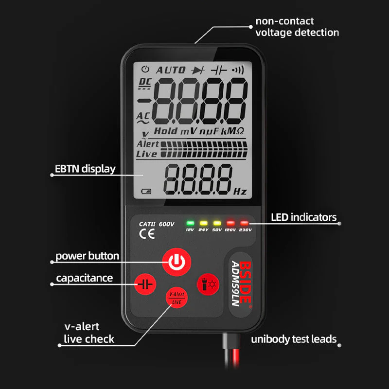 Portable Smart Auto Digital Multimeter - Image 7