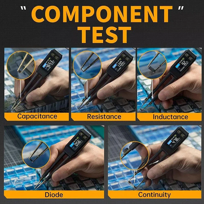 ⏳Time-limited Special⌛Smart Digital LCR Meter Tweezer Tester - Image 4