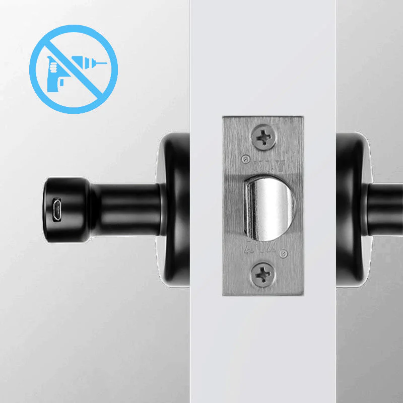 Fingerprint Smart Door Lock Handle With Bluetooth APP Control（49 % OFF）✈Free Shipping - Image 6