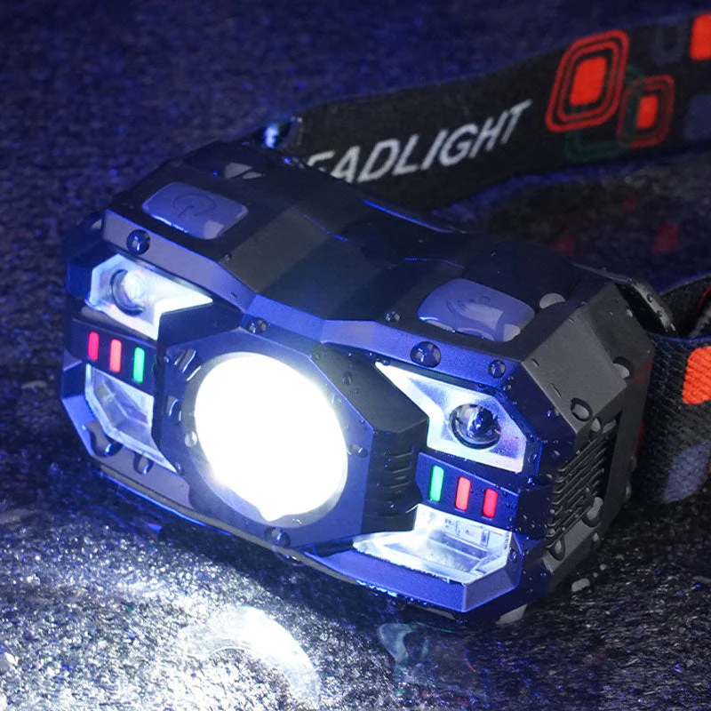 Multifunctional Rechargeable Intelligent Sensor Adjustable Headlamp - Image 5