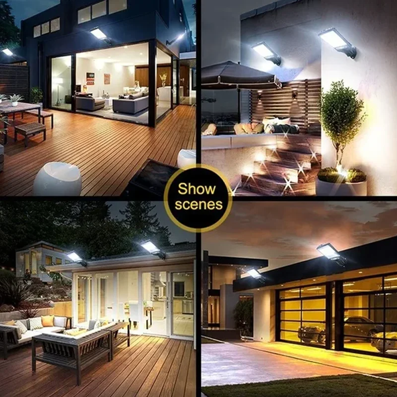 Smart Solar-Powered Street Lamp - Motion Sensor,Remote Control - Image 8