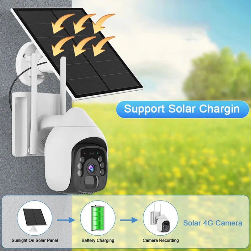 Solar Waterproof Night Vision Outdoor Security Camera - Image 5