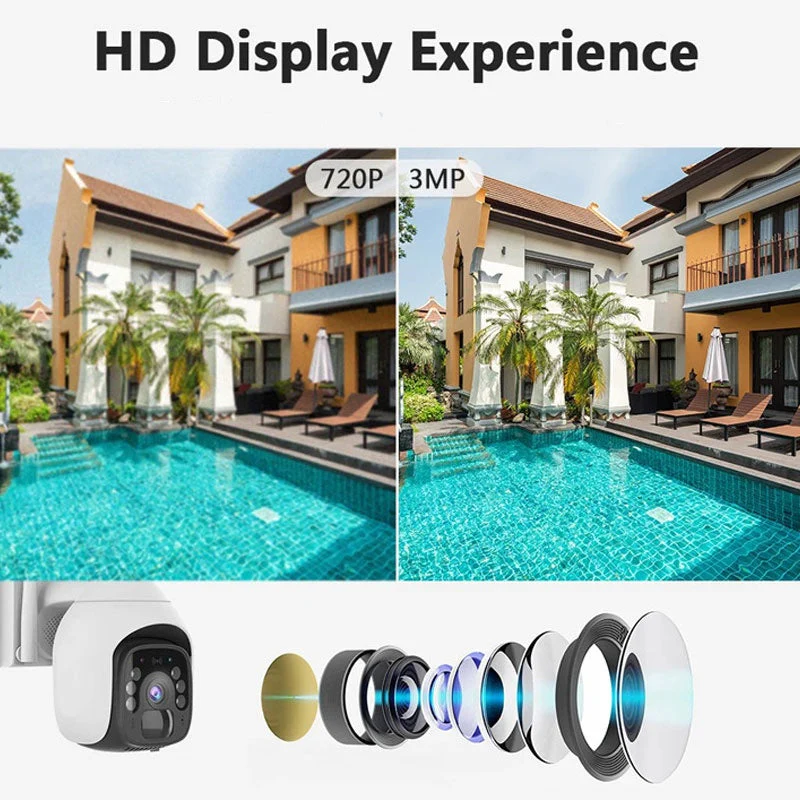 Solar Waterproof Night Vision Outdoor Security Camera - Image 6