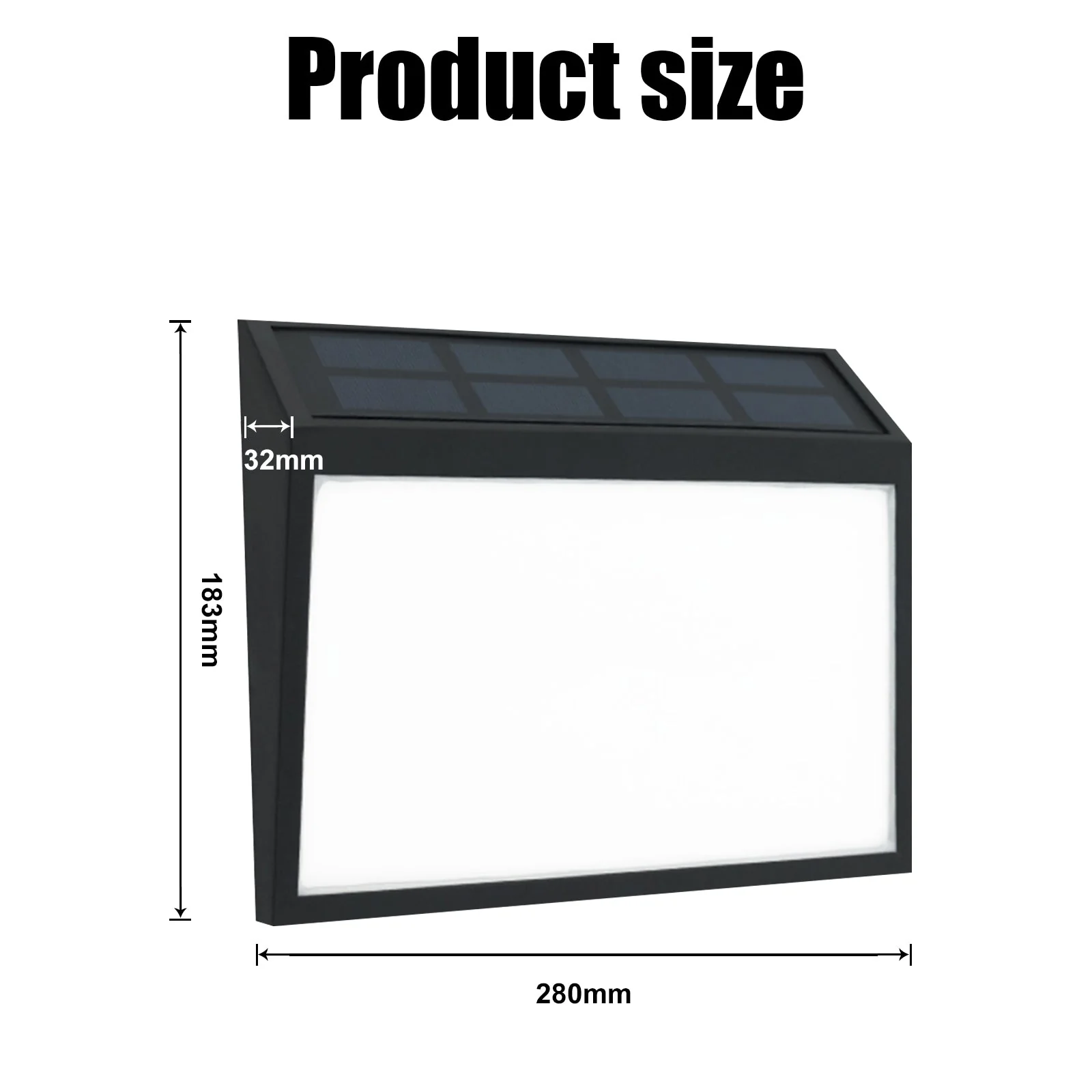 Solar-Powered Address Sign Waterproof LED Light - Image 9