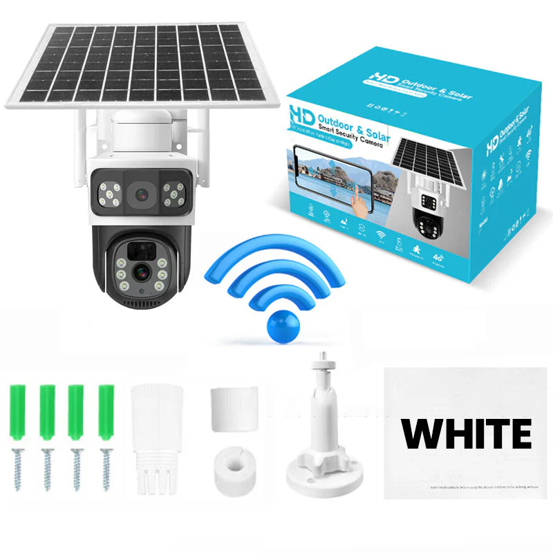 Wireless Outdoor Solar Security Cameras with Dual Lens - Image 9