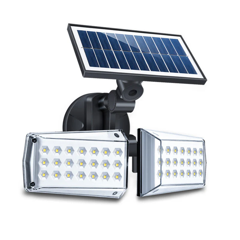 Outdoor Motion Sensor Solar Lights - 2 Adjustable Light Heads - Image 6