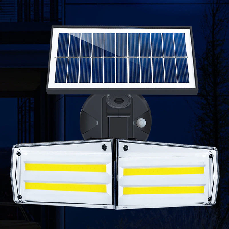 Outdoor Motion Sensor Solar Lights - 2 Adjustable Light Heads - Image 7