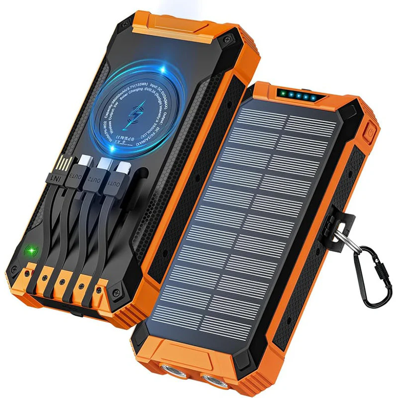 Solar Wireless Portable Power Bank - Image 8