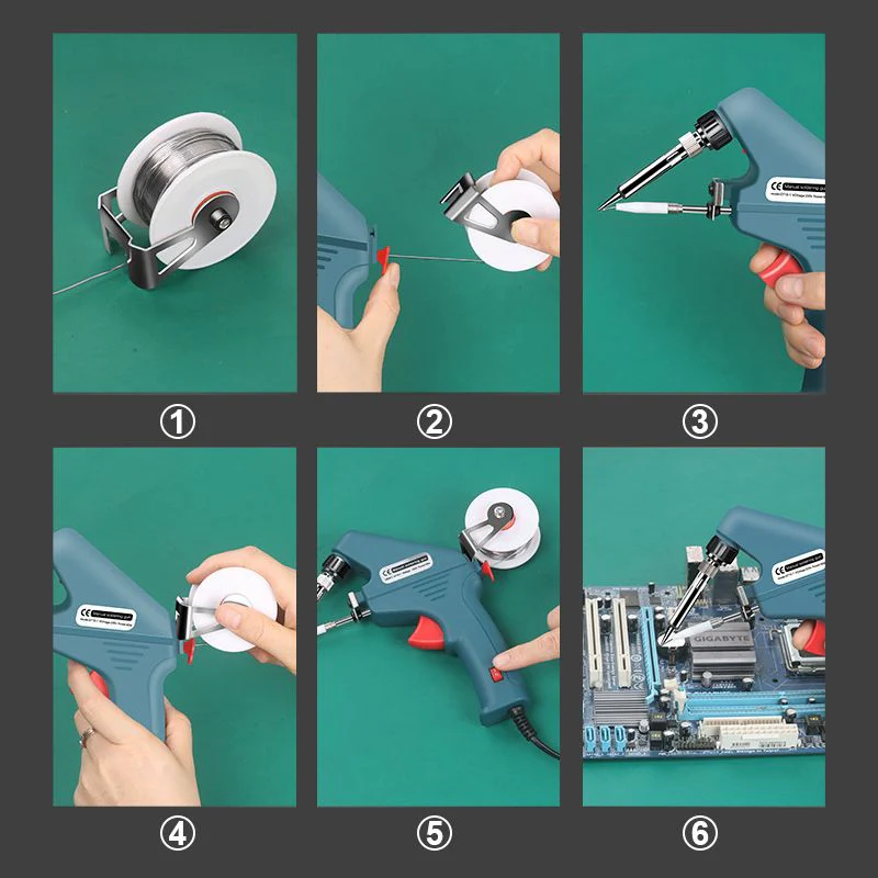 Pousbo® 60W Manual Soldering Gun（50% OFF） - Image 8