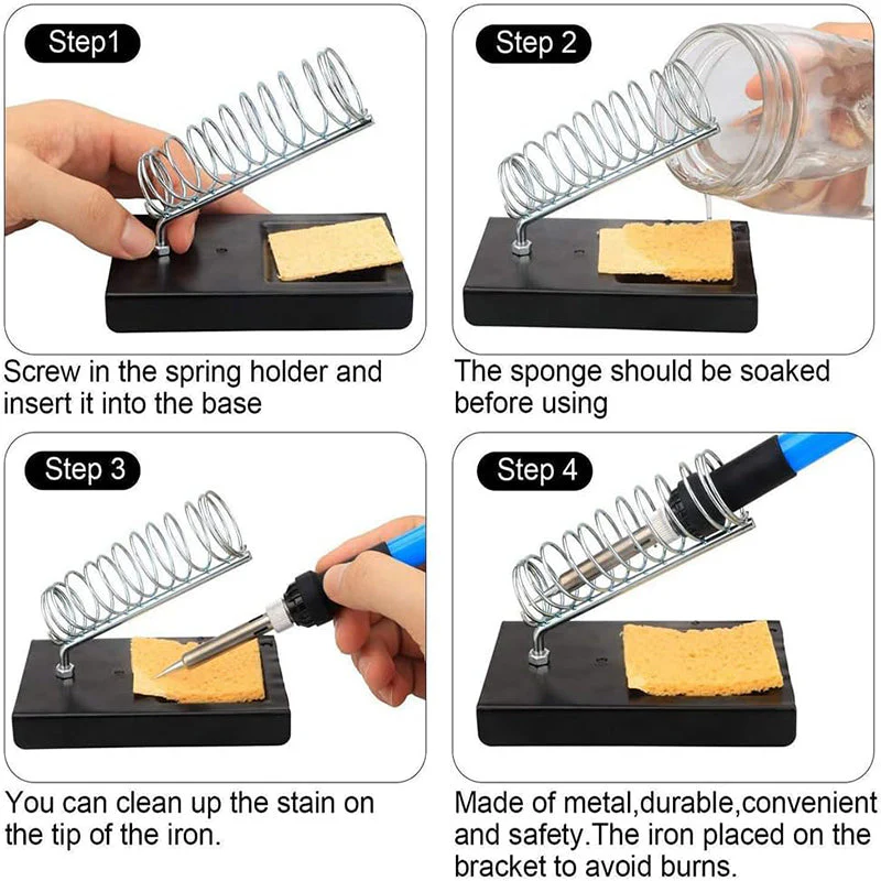 Adjustable Temp Soldering Iron Kit - Image 8