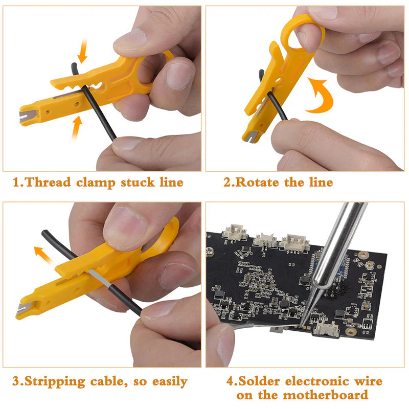 Adjustable Temp Soldering Iron Kit - Image 9