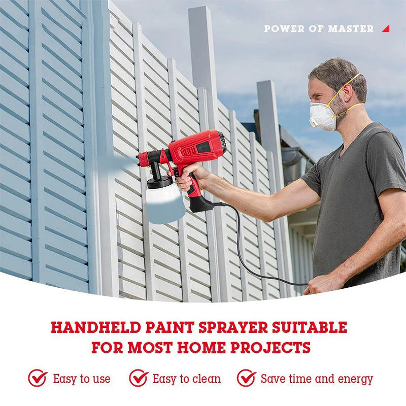 Portable High-Power Electric Paint Sprayer Set（50% OFF） - Image 2