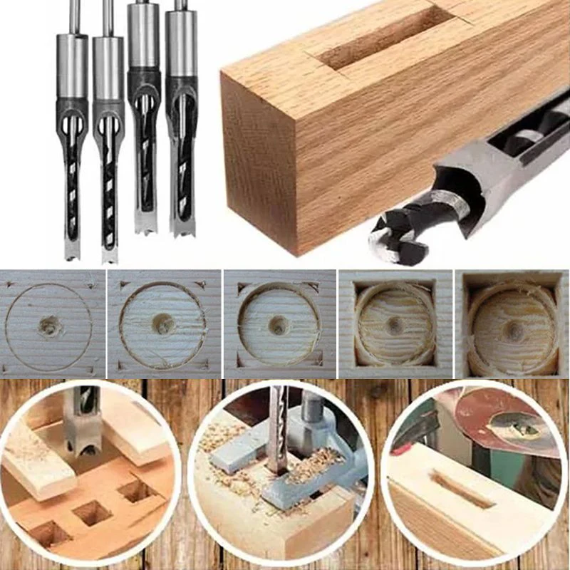 Pousbo® Woodworking Square Hole Drill Bits - Image 5