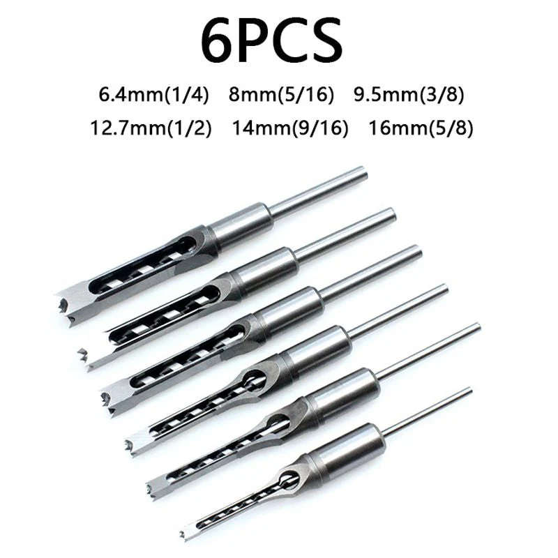 Pousbo® Woodworking Square Hole Drill Bits - Image 9