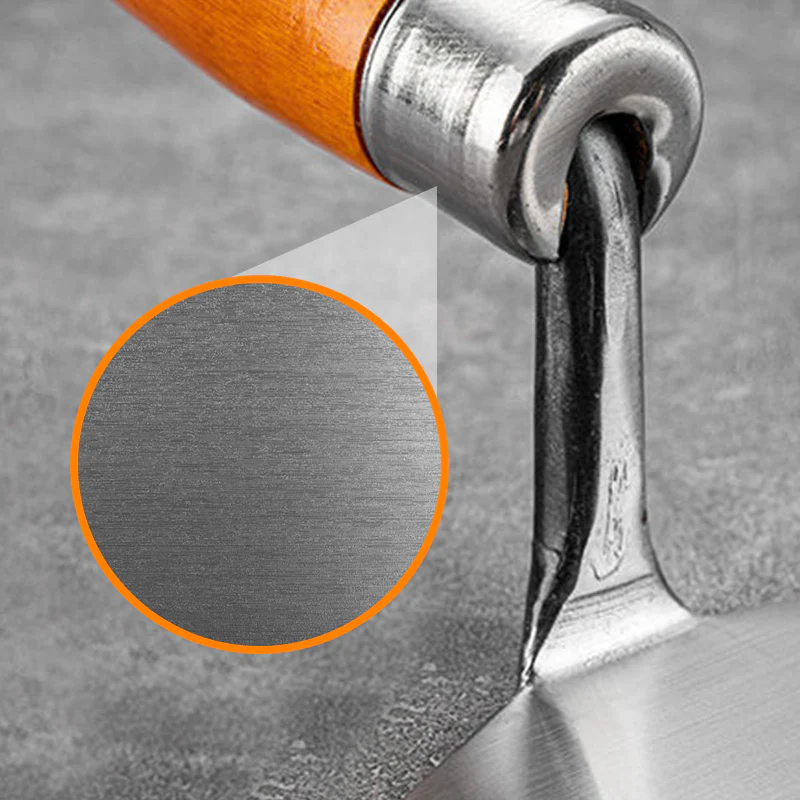 Stainless Steel Plaster Finishing Trowel - Image 4
