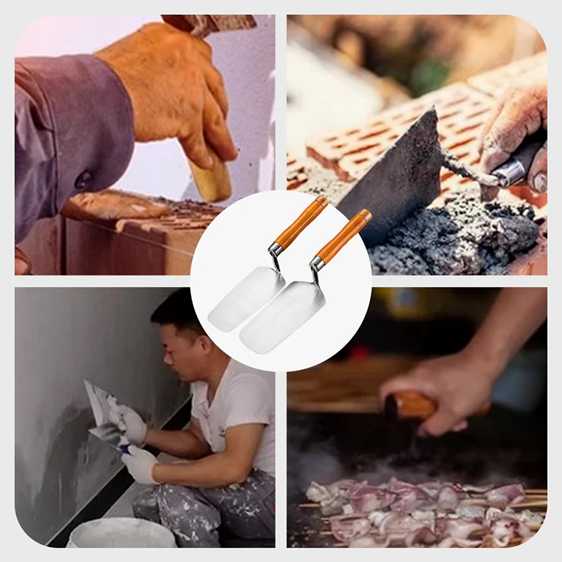 Stainless Steel Plaster Finishing Trowel - Image 7
