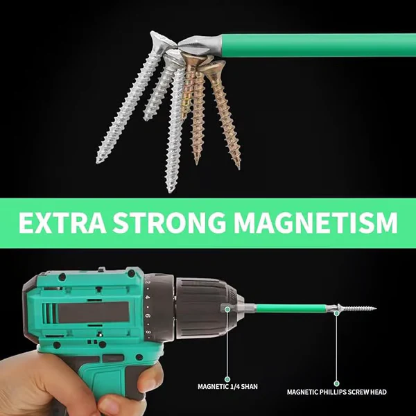 Strong Magnetic Durability Screwdriver Drill Bit Set - Image 2