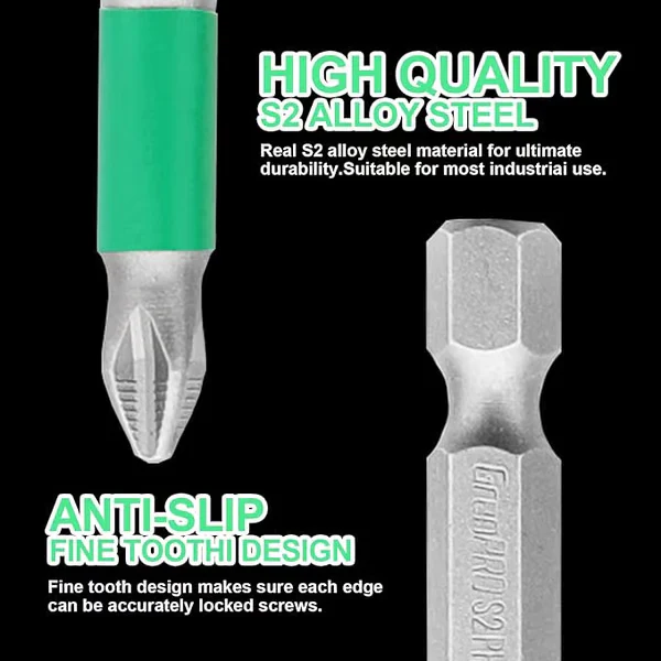 Strong Magnetic Durability Screwdriver Drill Bit Set - Image 3