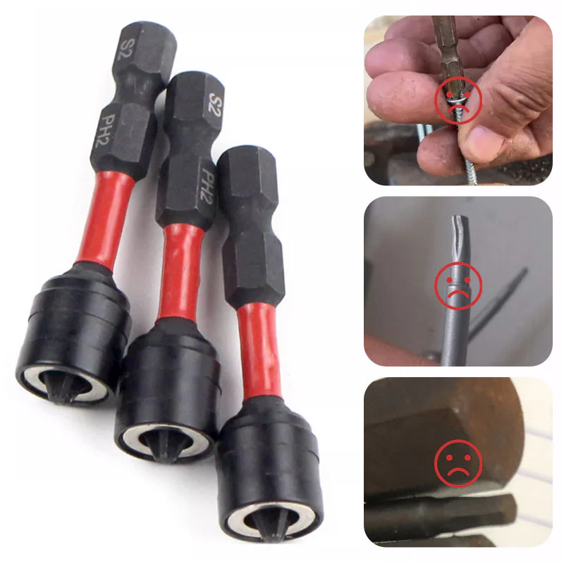Magnetic Positioning Bit with PH2 Batch Head - 10 PCS/Set - Image 2