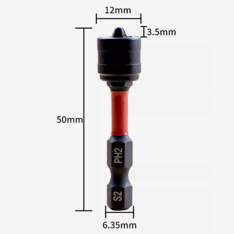 Magnetic Positioning Bit with PH2 Batch Head - 10 PCS/Set - Image 8