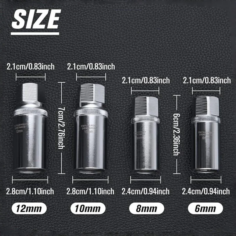 4 PCS Stud Extractor Set - Image 7