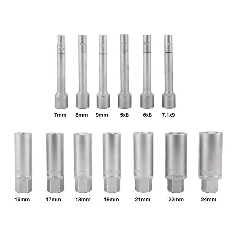Suspension Shock Absorber Strut Nut Removal Tool Socket 18 PCS Kit - Image 12