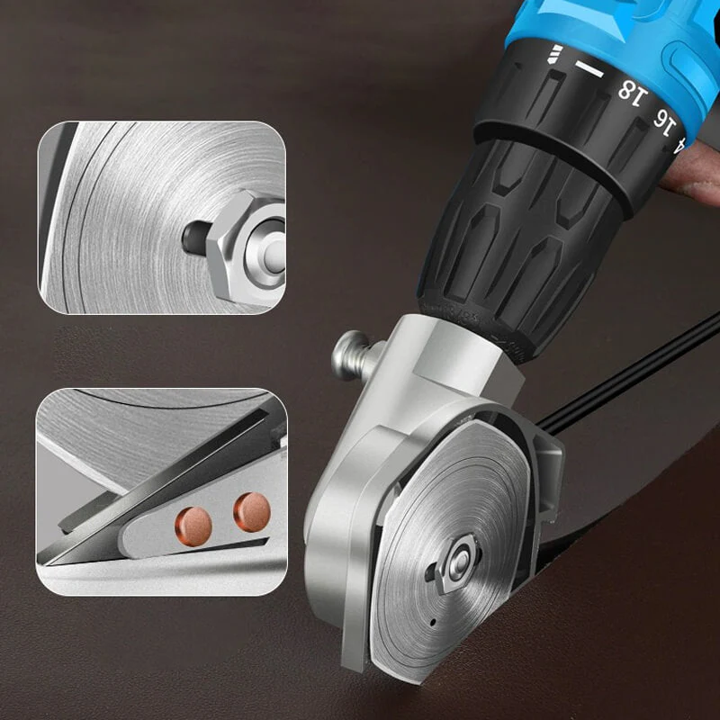 Electric drill cutting cloth scissors head - Image 2