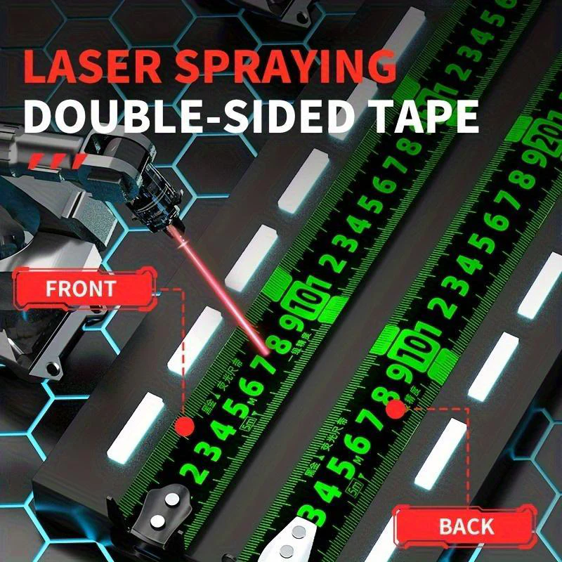 High-Precision Fluorescent Tape Measure - Image 3