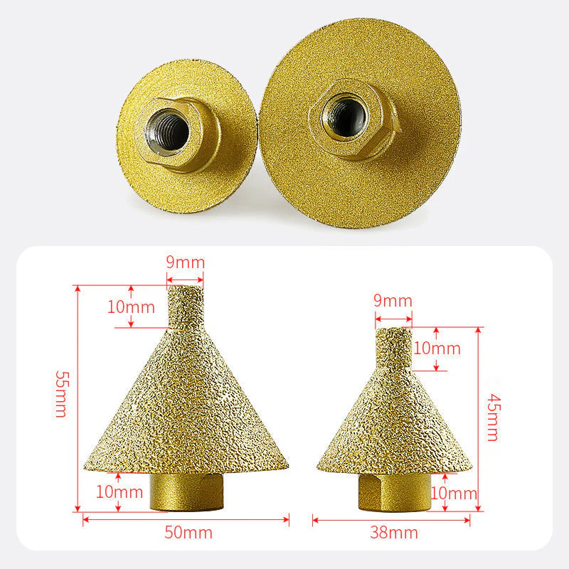 Diamond Beveling Chamfer Bit For Angle Grinders - Image 8