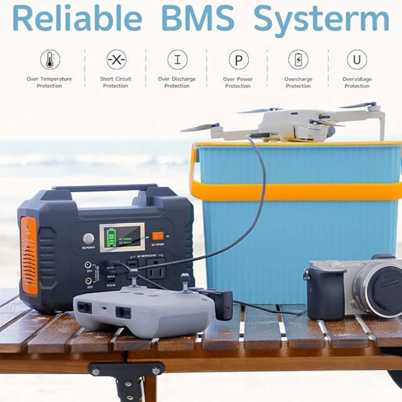 ⚡⚡200W Portable Power Station with Display - Image 9