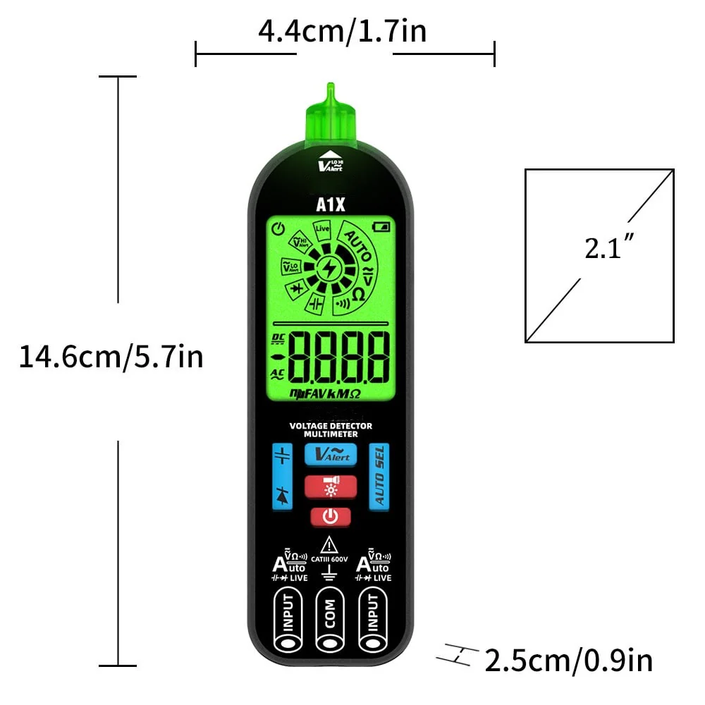 BSIDE A1X Digital Multimeter - Image 7