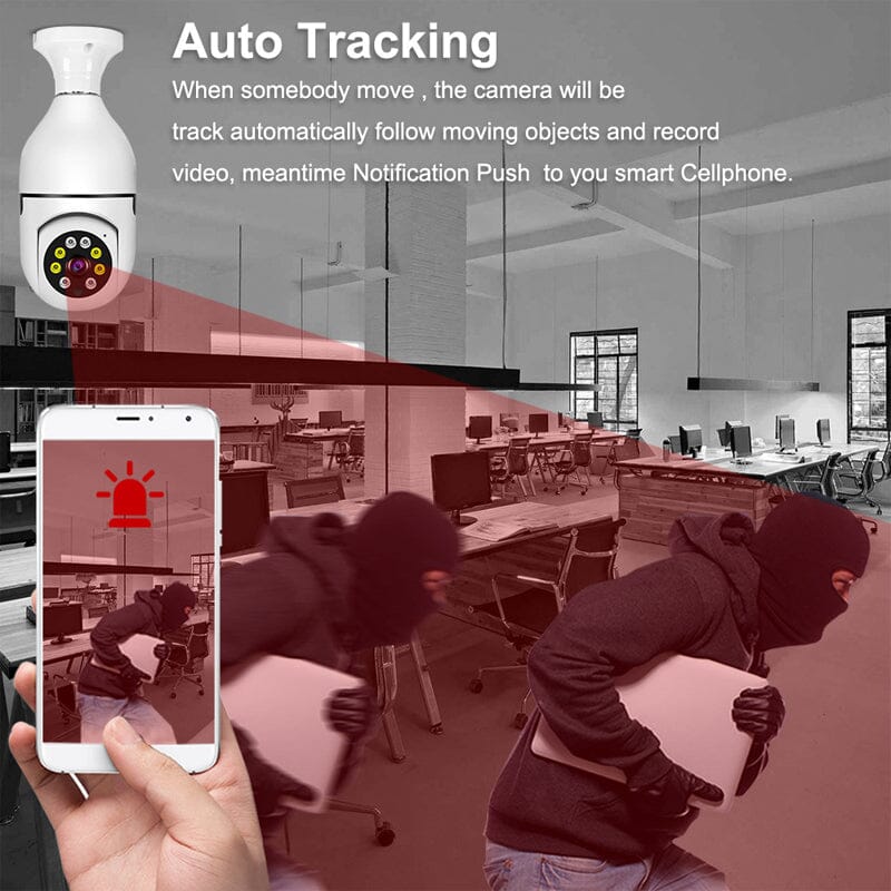 Wireless Wifi Light Bulb Security Camera - Image 16