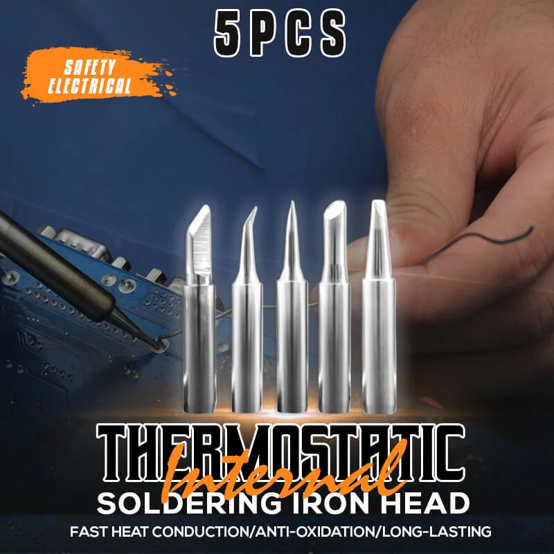 Adjustable Temperature Soldering Iron Wire Set - Image 4