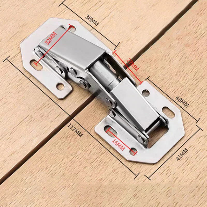 💯 Limited Time Half Price - Thickened Stainless Steel Spring Hinge - Image 14