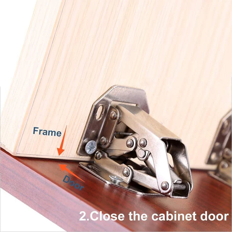 💯 Limited Time Half Price - Thickened Stainless Steel Spring Hinge - Image 3