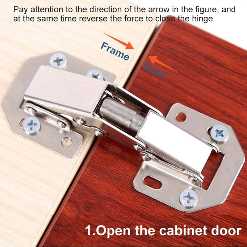 💯 Limited Time Half Price - Thickened Stainless Steel Spring Hinge - Image 6