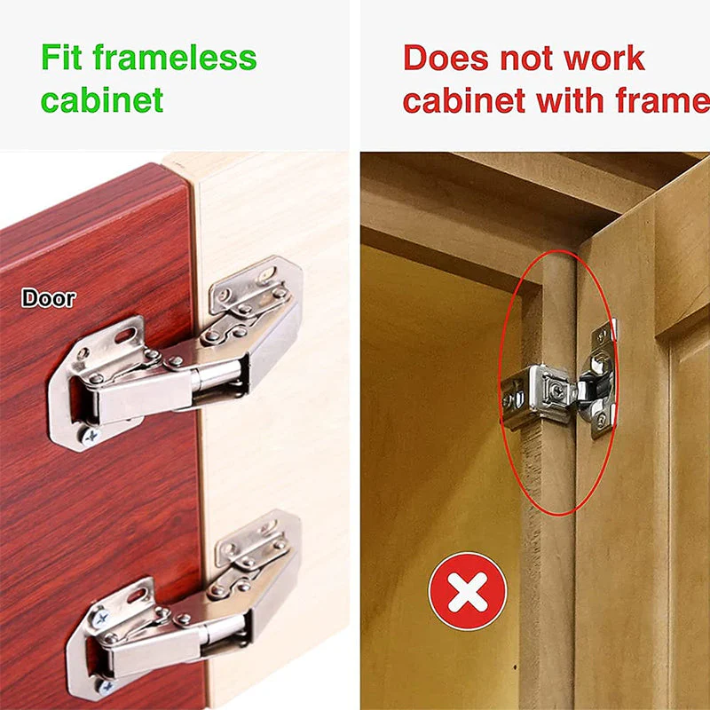 💯 Limited Time Half Price - Thickened Stainless Steel Spring Hinge - Image 8