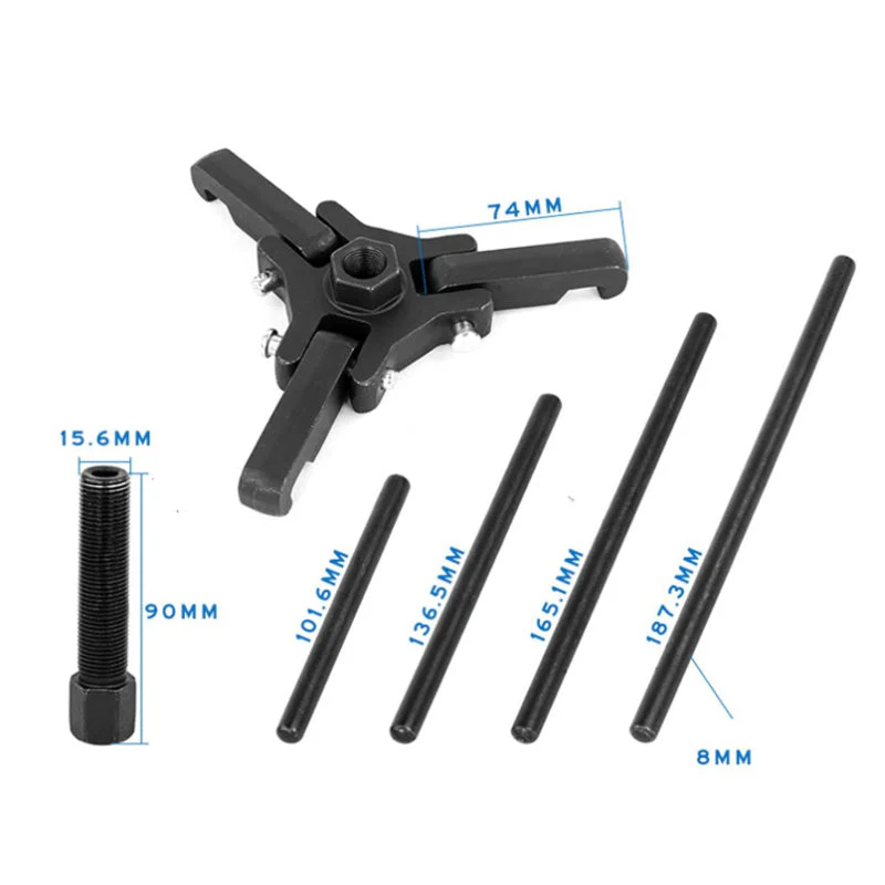 Three-Jaw Crankshaft Pulley Removal Tool - Image 3