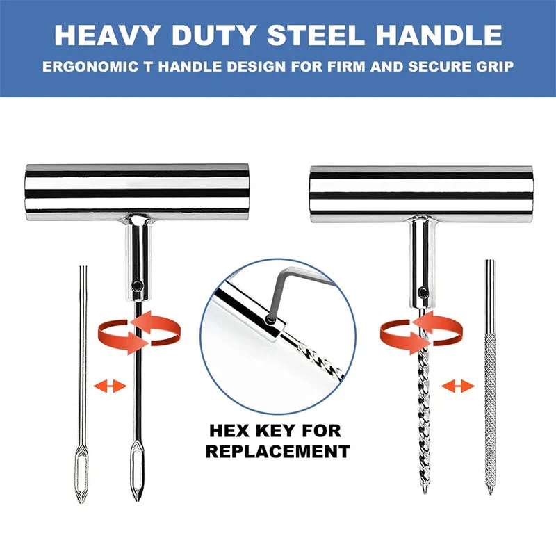 Tire Quick Repair Tool Emergency Kit - Image 3