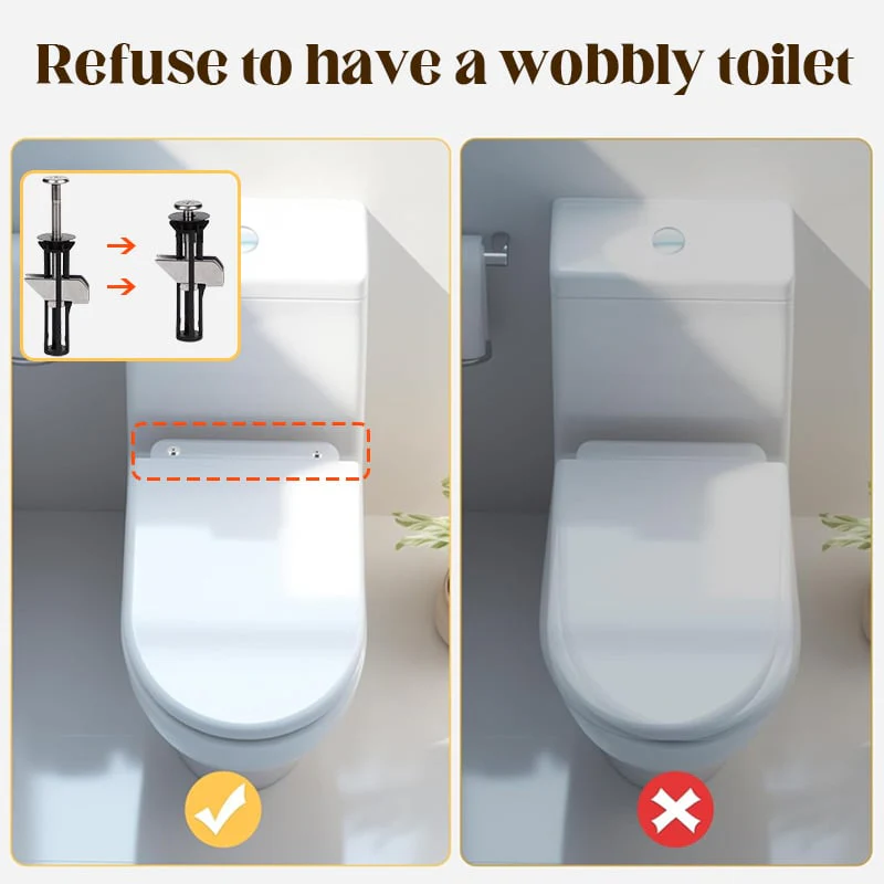 🔥Hot Sale🔥Heavy Duty Toilet Seat Fastener Bolt kit - Image 2